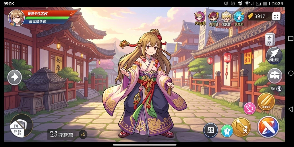 Tampilan gameplay yang menarik dan penuh warna di <strong>99ZK</strong>.