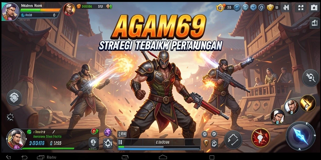 Tampilan gameplay AGAM69 yang menggugah semangat bertarung.