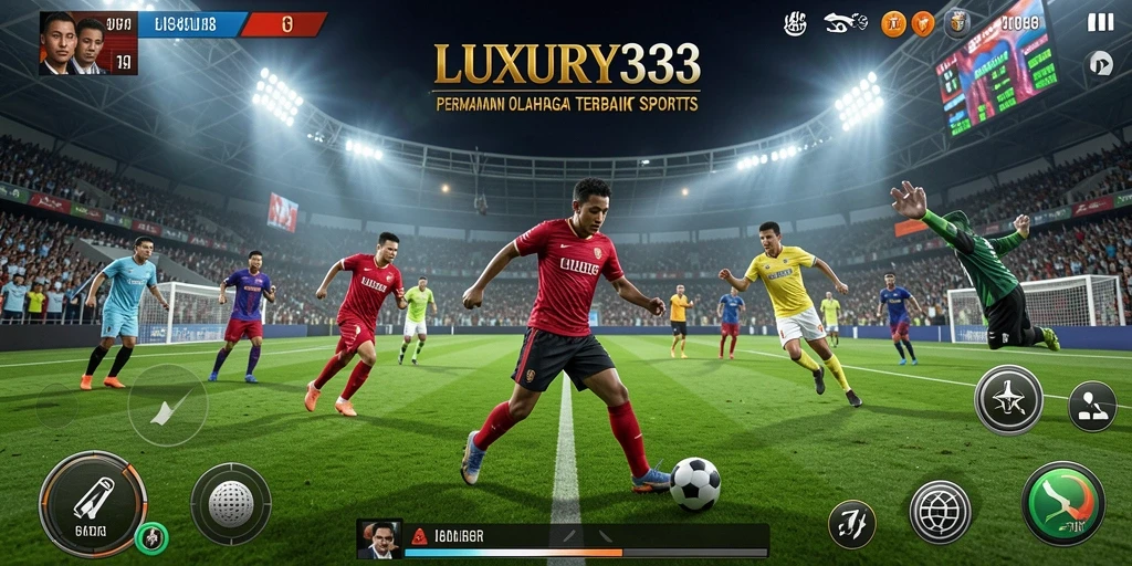 Tampilan menegangkan dari gameplay LUXURY333 saat bertanding.