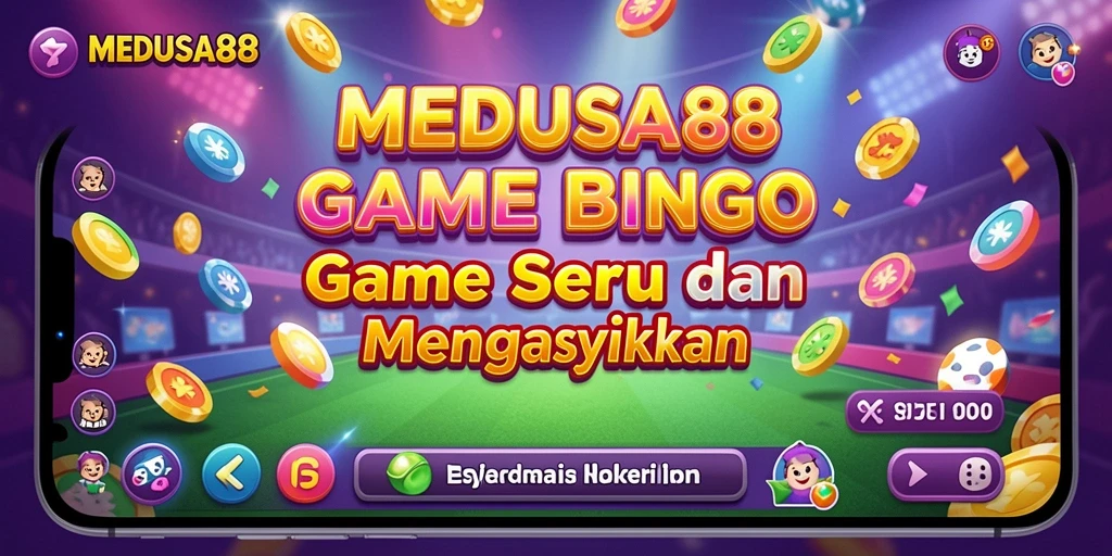 Tampilan gameplay seru di MEDUSA88 yang penuh dengan aksi Bingo.