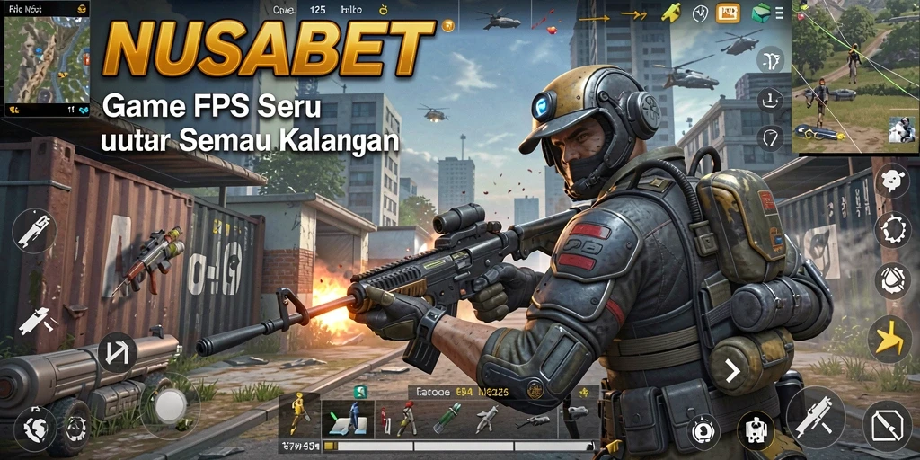 Gameplay seru dengan grafis menawan di NUSABET.