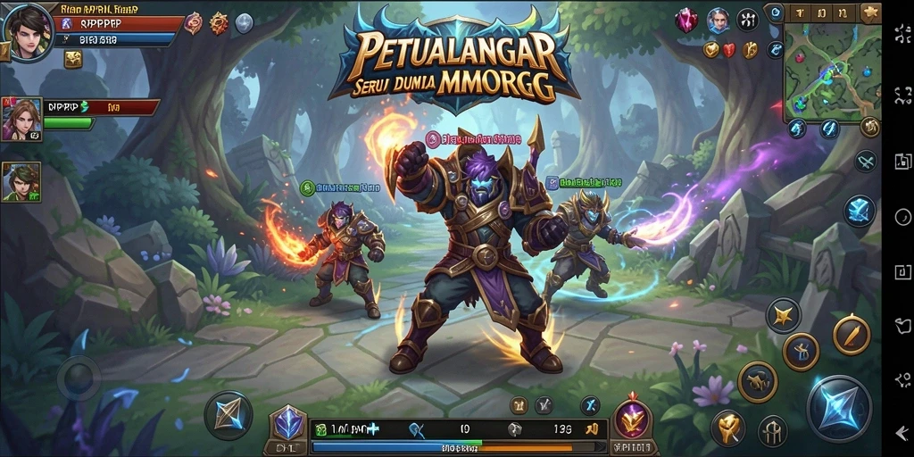 Tampilan gameplay memukau dari RPRPRP yang memikat.