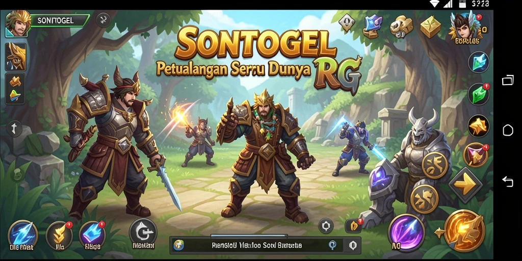 Tangkapan layar permainan <strong>SONTOGEL</strong> menampilkan aksi pertarungan yang mendebarkan.